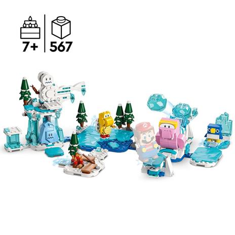 LEGO Super Mario 71417 Pack di Espansione Avventura sulla Neve di Tricherino, Giochi per Bambini, Necessita di Starter Pack - 3