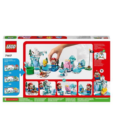 LEGO Super Mario 71417 Pack di Espansione Avventura sulla Neve di Tricherino, Giochi per Bambini, Necessita di Starter Pack - 9