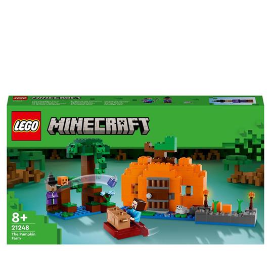 LEGO Minecraft 21248 La Fattoria delle Zucche Casa Giocattolo Costruibile Giocattoli d'Azione Regalo per Bambini e Ragazzi - LEGO - Minecraft - Edifici e architettura - Giocattoli | IBS