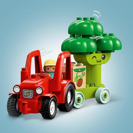 LEGO DUPLO My First 10982 Il Trattore di Frutta e Verdura, Gioco Impilabile per Bambini da 1,5 a 3 Anni, Giochi Educativi - 4