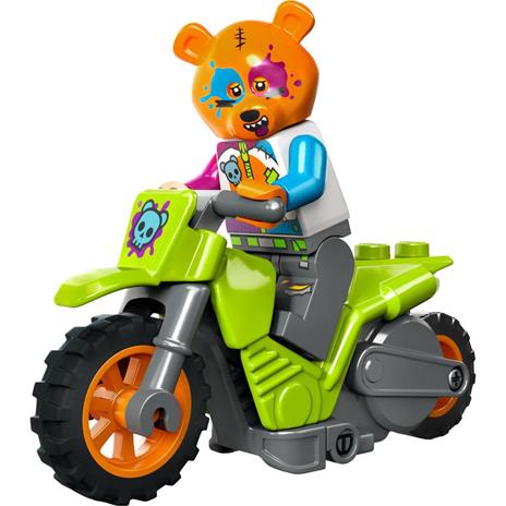 LEGO City Stuntz 60356 Stunt Bike Orso Moto Giocattolo Carica e Vai per Salti e Acrobazie Giochi per Bambini 5+ Idee Regalo - 7