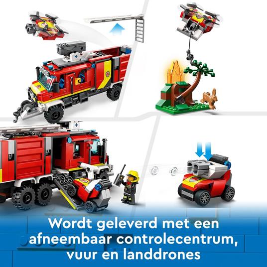 LEGO CITY VIGILI DEL FUOCO 60321 Il giocattolo per bambini a parti