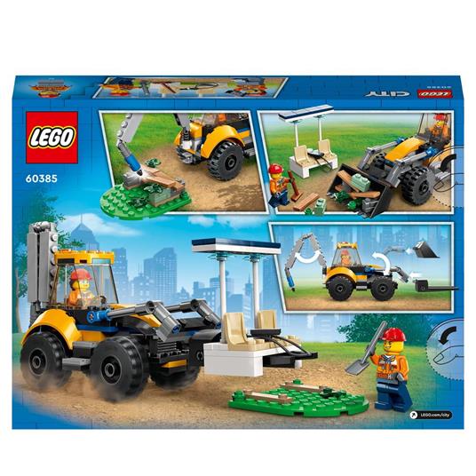 LEGO City 60385 Scavatrice per Costruzioni, Escavatore Giocattolo con  Minifigure, Giochi per Bambini e Bambine, Idea Regalo - LEGO - City Great  Vehicles - Mezzi pesanti - Giocattoli | IBS