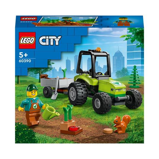 LEGO City 60390 Trattore del Parco con Rimorchio Giocattolo, Giochi per  Bambini con Minifigure e Animali, Idea Regalo - LEGO - City Great Vehicles  - Mezzi pesanti - Giocattoli | IBS