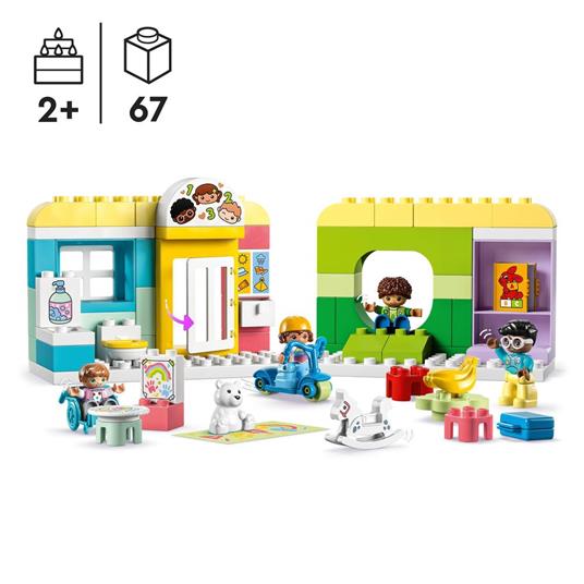 LEGO DUPLO 10992 Divertimento allAsilo Nido, Gioco Educativo per Bambini dai 2 Anni con Mattoncini, Costruzioni e 4 Figure - 3