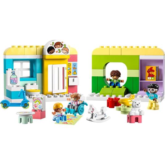 LEGO DUPLO 10992 Divertimento allAsilo Nido, Gioco Educativo per Bambini dai 2 Anni con Mattoncini, Costruzioni e 4 Figure - 7