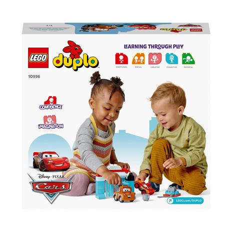 LEGO DUPLO Disney Pixar Cars 10996 Divertimento allAutolavaggio con Saetta McQueen e Cricchetto Macchine - 8