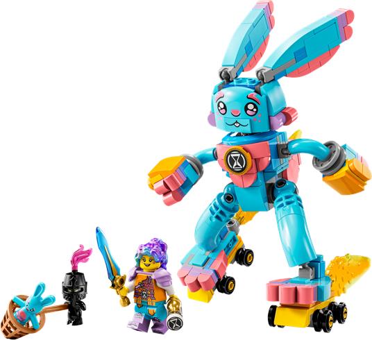 LEGO DREAMZzz 71453 Izzie e il Coniglio Bunchu, Figura di Animale Giocattolo da Costruire in 2 Modi Basato sullo Show TV - 5
