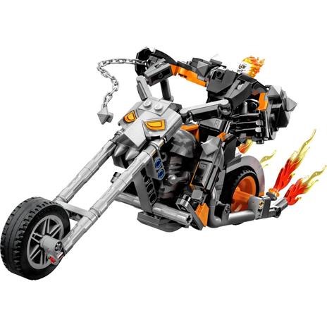 LEGO Marvel 76245 Mech e Moto di Ghost Rider, Giocattolo con Action Figure Snodabile di Supereroe, Idea Regalo per Bambini 7+ - 7