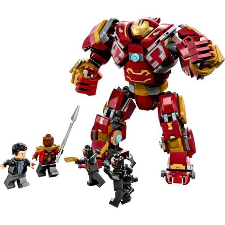 LEGO Marvel 76247 Hulkbuster: La Battaglia di Wakanda, Action Figure Mech di Hulk, Avengers: Infinity War, Giochi per Bambini - 7