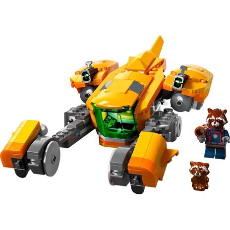 LEGO Marvel 76254 Astronave di Baby Rocket, Giocattolo da Costruire del Supereroe dei Guardiani della Galassia Volume 3 - 7