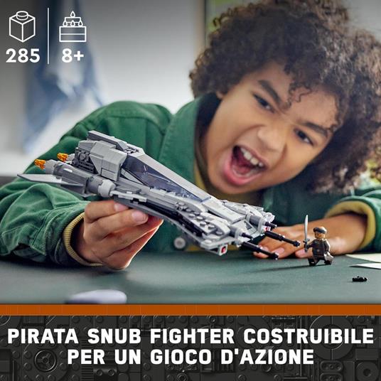 LEGO Star Wars 75346 Pirata Snub Fighter Set da The Mandalorian Stagione 3 Modellino da Costruire di Starfighter Giocattolo - 2