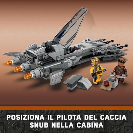 LEGO Star Wars 75346 Pirata Snub Fighter Set da The Mandalorian Stagione 3 Modellino da Costruire di Starfighter Giocattolo - 3