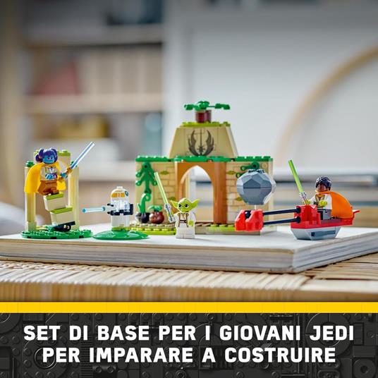 LEGO Star Wars 75358 Tempio Jedi su Tenoo con Maestro Yoda Spade Laser  Giocattolo Droide e Speeder Bike Giochi Bambini 4+ - LEGO - Star Wars - TV  & Movies - Giocattoli | IBS