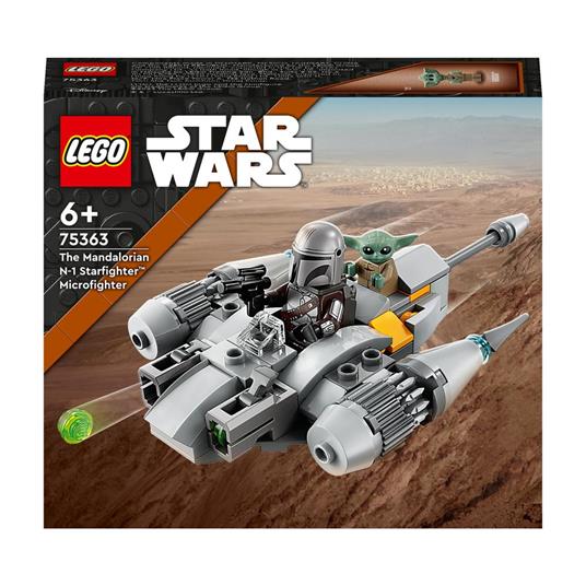 LEGO Star Wars 75363 Starfighter N-1 del Mandaloriano Microfighter Gioco da  Costruire con Grogu Baby Yoda Regali Bambini 6+ - LEGO - Star Wars -  Astronavi - Giocattoli