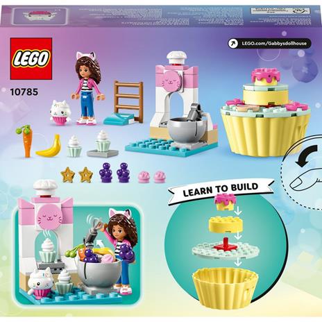 LEGO Gabby's Dollhouse (10785). Divertimento in cucina con Dolcetto - 8