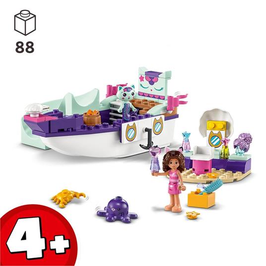 LEGO Gabby's Dollhouse (10786). La nave del benessere di Gabby e Siregatta - 3