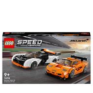 LEGO Speed Champions 76918 McLaren Solus GT & McLaren F1 LM, 2 Modellini di Auto da Costruire, Kit Macchine Giocattolo 2023