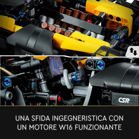 LEGO Technic 42151 Bugatti Bolide, Kit Macchina Giocattolo, Modellino Auto Supercar, Giochi per Bambini, Idee Regalo - 6