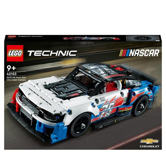 LEGO Technic 42153 NASCAR Next Gen Chevrolet Camaro ZL1 Modellino di Auto  da Costruire Kit Macchina Giocattolo da Collezione - LEGO - Technic -  Automobili - Giocattoli