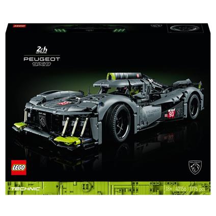 LEGO Technic PEUGEOT 9X8 24H Le Mans Hybrid Hypercar 42156