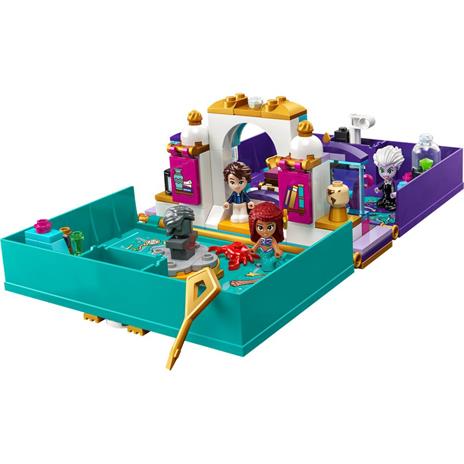 LEGO Disney Princess 43213 Libro delle Fiabe della Sirenetta con Micro Bamboline di Ariel, Principe Eric e Ursula, Film 2023 - 7
