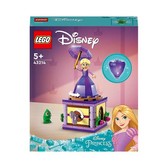 LEGO Disney Princess 43214 Rapunzel Rotante, Giocattolo da Costruire con  Mini Bambolina in Abito di Diamante, Giochi Bambini - LEGO - Disney  Princess - Cartoons - Giocattoli | IBS