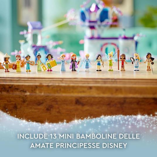 LEGO Disney 43215 La Casa sull'Albero Incantata con 13 Mini Bamboline di Principesse, Gioco per Bambini 7+, Set Disney 100 - 7