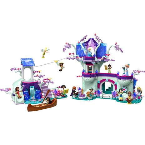 LEGO Disney 43215 La Casa sull'Albero Incantata con 13 Mini Bamboline di Principesse, Gioco per Bambini 7+, Set Disney 100 - 8