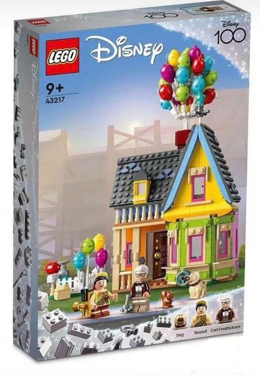 LEGO Disney e Pixar 43217 Casa di Up, Modellino con Palloncini e