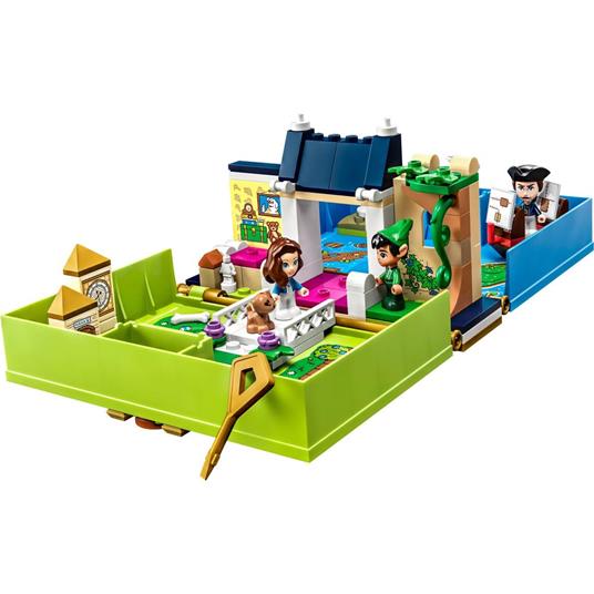 LEGO Disney Classic 43220 L'Avventura nel Libro delle Fiabe di Peter Pan e Wendy, Set Giochi da Viaggio per Bambini 5+ Anni - 7