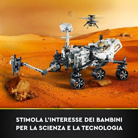 LEGO Technic 42158 NASA Mars Rover Perseverance Set Spaziale con Esperienza App AR Idea Regalo Gioco Scientifico Bambini 10+ - 7