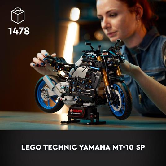 LEGO Technic Motocicletta 2 in 1, Modellino da Costruire, Moto