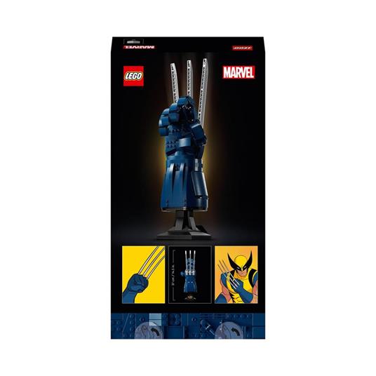 LEGO Marvel 76250 Gli Artigli in Adamantio di Wolverine Replica del Guanto  Serie TV X-Men '97 Regalo Supereroi da Collezione - LEGO - Marvel - TV &  Movies - Giocattoli