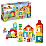 Lego duplo classic 10935 città dellalfabeto, giochi educativi per bambini con costruzioni mattoncini grandi