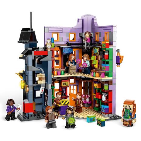 LEGO Harry Potter 76422 Diagon Alley Tiri Vispi Weasley Set 2in1 Negozio  Giocattolo Scherzi e Ufficio Postale delle Civette - LEGO - Harry Potter -  TV & Movies - Giocattoli