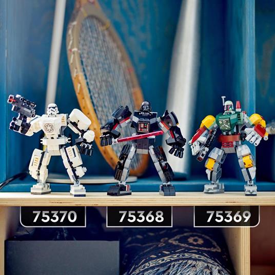 LEGO Star Wars 75369 Mech di Boba Fett, Set Action Figure con Blaster e Jetpack, Giochi da Collezione per Bambini 6+ Anni - 5