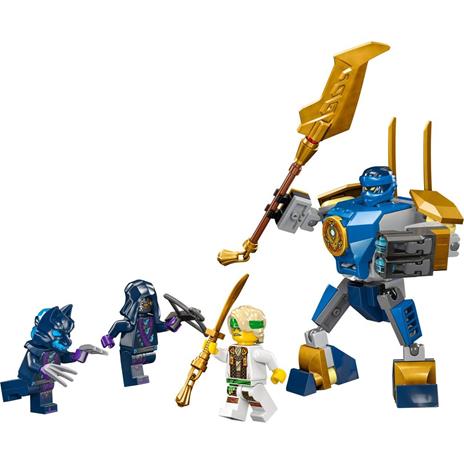 LEGO NINJAGO 71805 Pack Mech da Battaglia di Jay, Giochi per Bambini 6+, Action Figure Giocattolo da Costruire e 4 Minifigure - 7