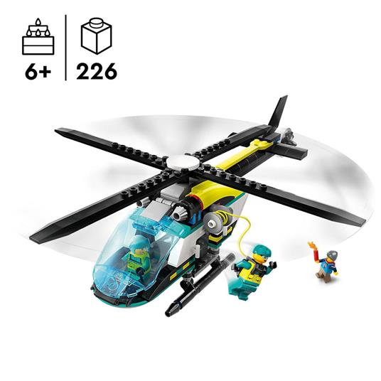 LEGO 60405 - Elicottero Di Soccorso Di Emergenza a 19,99 €