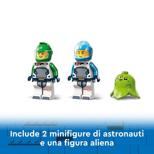 LEGO City 60429 Navetta Spaziale e Scoperta di Asteroidi, Gioco per Bambini 4+ con Astronave Giocattolo, Gru e 2 Minifigure - 4