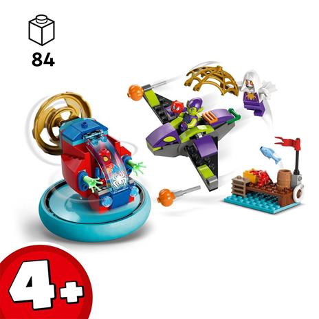 LEGO Spidey e i Suoi Fantastici Amici 10793 Spider-man vs. Goblin, Giochi Bambini 4+ con Veicoli Giocattolo e 3 Supereroi - 3