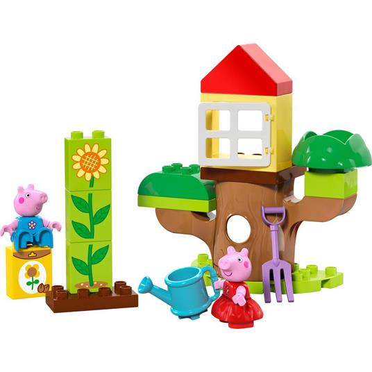 LEGO DUPLO 10431 Il Giardino e la Casa sull’Albero di Peppa Pig, Giochi Educativi per Bambini 2+ Anni, Playset con Personaggi - 7