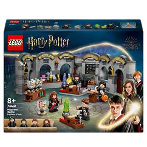 Giocattolo LEGO Harry Potter 76431 Castello di Hogwarts: Lezione di Pozioni Giocattolo, Giochi Bambini per 8+, Idea Regalo da Collezione LEGO