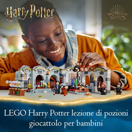LEGO Harry Potter 76431 Castello di Hogwarts: Lezione di Pozioni Giocattolo, Giochi Bambini per 8+, Idea Regalo da Collezione - 2