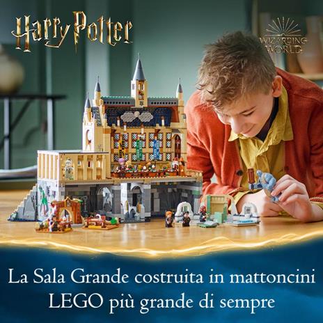 LEGO Harry Potter 76435 Castello di Hogwarts: Sala Grande, Giocattolo da Collezione con 11 Minifigure, Giochi per Bambini 10+ - 2