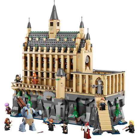 LEGO Harry Potter 76435 Castello di Hogwarts: Sala Grande, Giocattolo da Collezione con 11 Minifigure, Giochi per Bambini 10+ - 8