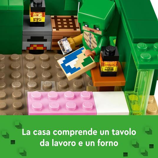 LEGO Minecraft 21254 Beach House della Tartaruga Casa Giocattolo da Costruire  per Bambini di 8+ Anni con Personaggi e Animali - LEGO - Minecraft - TV &  Movies - Giocattoli