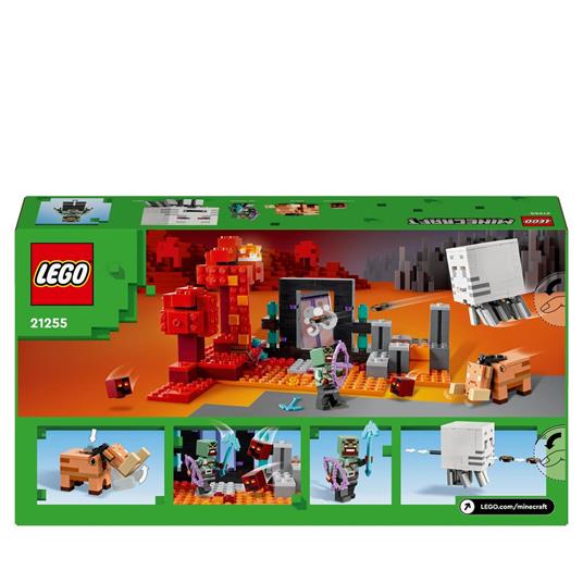 LEGO Minecraft 21254 Beach House della Tartaruga Casa Giocattolo da  Costruire per Bambini di 8+ Anni con Personaggi e Animali - LEGO -  Minecraft - TV & Movies - Giocattoli