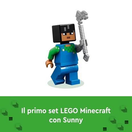 LEGO Minecraft 21260 Il Giardino del Ciliegio in Fiore, Modello di Bioma con 1 Personaggio e Animali, Giochi per Bambini 8+ - 5