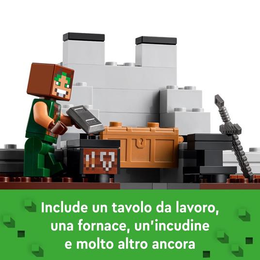 LEGO Minecraft 21261 Il Castello del Lupo Giocattolo da Costruire con Personaggi e Animali, Giochi di Ruolo per Bambini 8+ - 5